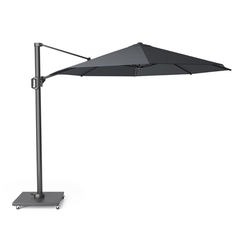 Platinum Platinum Zweefparasol Challenger T1 rond 3,5 Antraciet