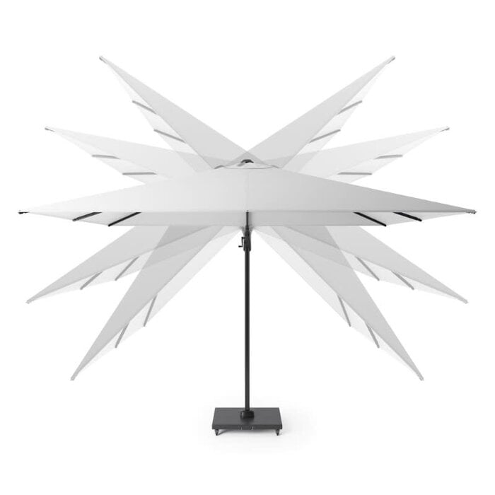 Platinum Platinum Sun & Shade zweefparasol Challenger T1 - 350 round - antraciet - art.7141