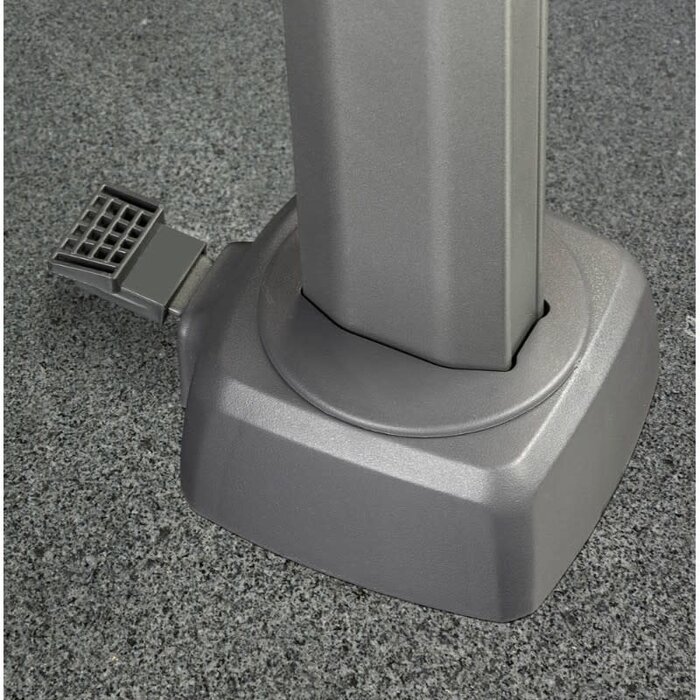 Platinum Platinum Sun & Shade floating parasol Challenger T¹ ø350 Light gray - art.7141C