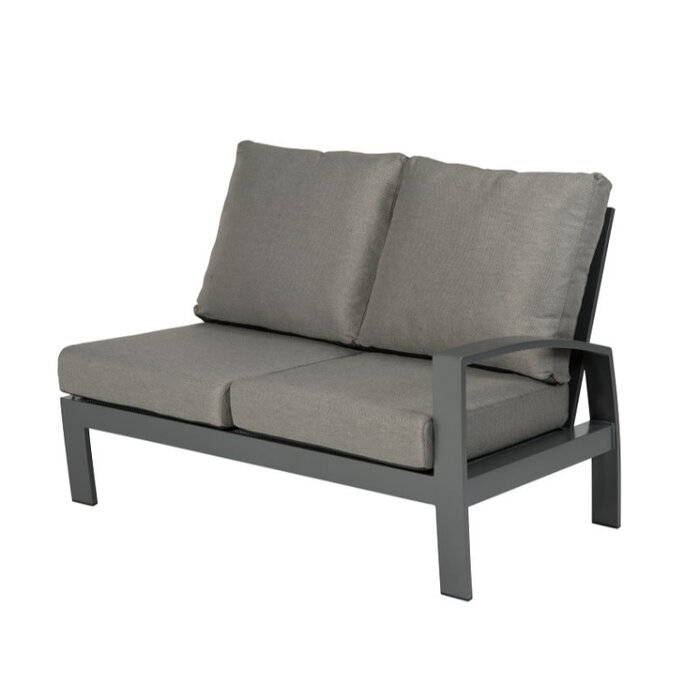 Tierra Outdoor Tierra Outdoor Valencia 4-piece small corner set Charcoal teak