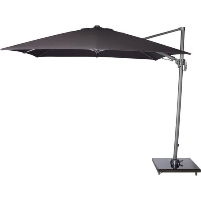 Tierra Outdoor  Tierra Outdoor 90kg black polished granite and mobile parasol base for free arm parasols