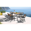 Higold 7-delig York Barset CHARCOAL - TEAK