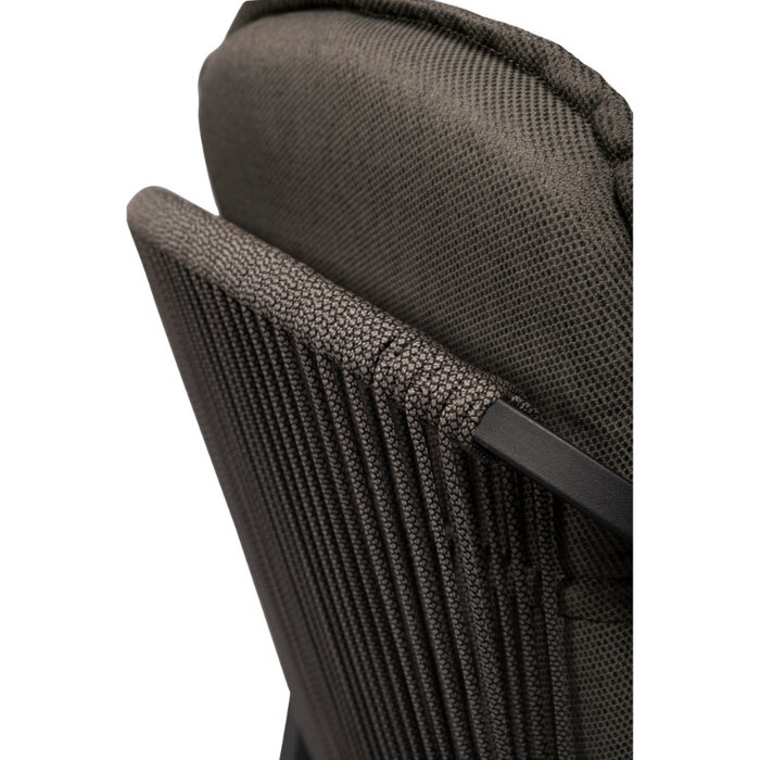 Tierra Outdoor Tierra Outdoor 7-delig set Pep armstoel met Omnigo 150cm tafel GRIJS-TEAK