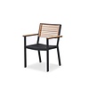 Higold York diningchair -charcoal-zwart-teak