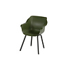 HARTMAN SOPHIE ELEMENT ARMCHAIR with colored seat and black legs