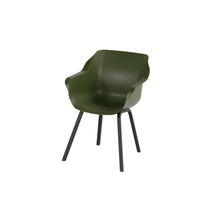 Hartman HARTMAN SOPHIE ELEMENT ARMCHAIR met gekleurde kuip, carbon black pootstel