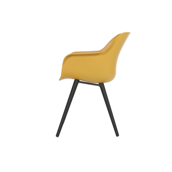 Hartman HARTMAN SOPHIE STUDIO ARMCHAIR met gekleurde kuip, carbon black pootstel