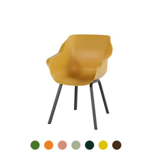 Hartman HARTMAN SOPHIE ELEMENT ARMCHAIR with colored seat and black legs