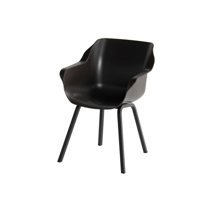 Hartman HARTMAN SOPHIE ELEMENT ARMCHAIR met gekleurde kuip, carbon black pootstel