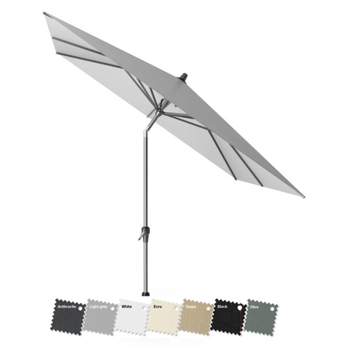 Platinum Platinum Sun & Shade pole parasol RIVA - 250cm square