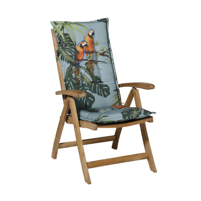 Madison Madison High back cushion 123x50cm Riff Blue