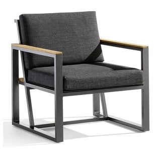 Sieger Sieger Havanna LOUNGECHAIR grijs incl.kussens nr.451