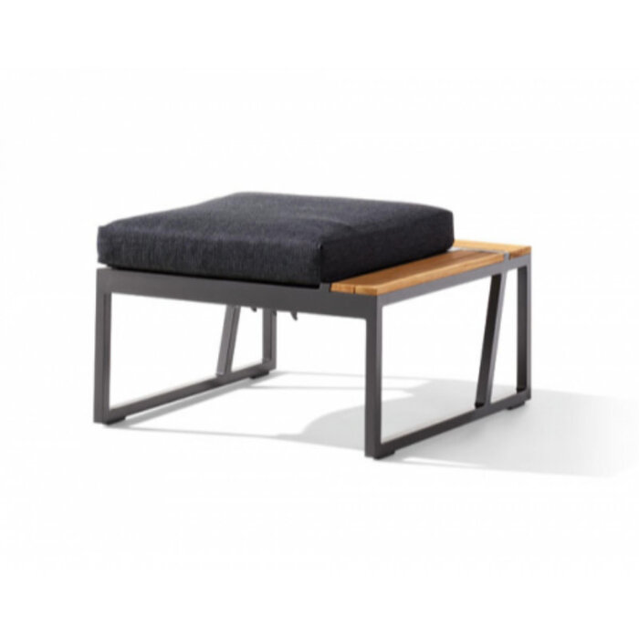 Sieger Sieger Havanna HOEKELEMENT LAAG, VERSTELBAAR, grijs incl. kussen nr.459