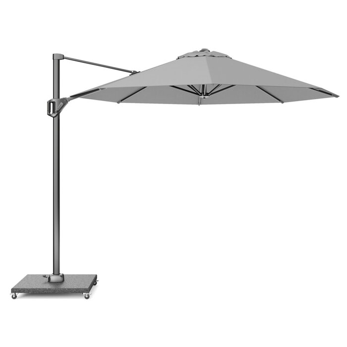 Platinum Platinum Voyager T1 zweefparasol - 300cm rond -   Lichtgrijs -  art.7148C