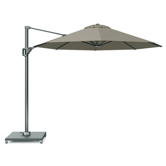 Platinum Platinum Sun & Shade zweefparasol Voyager T¹ - 300cm rond - Taupe - art.7148E
