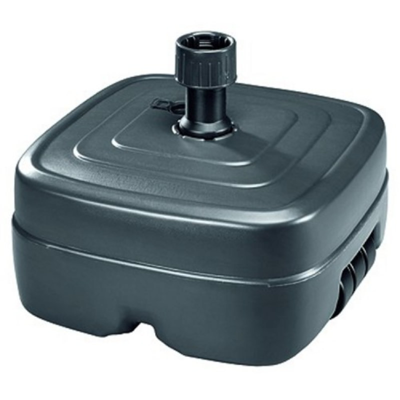 PROGARDEN Watervoet parasolvoet 40L - met wiel - Antraciet