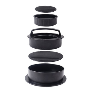Hamilton Bay Outdoor Hamilton bay 3 in 1 hamburgerpers set met waxblaadjes