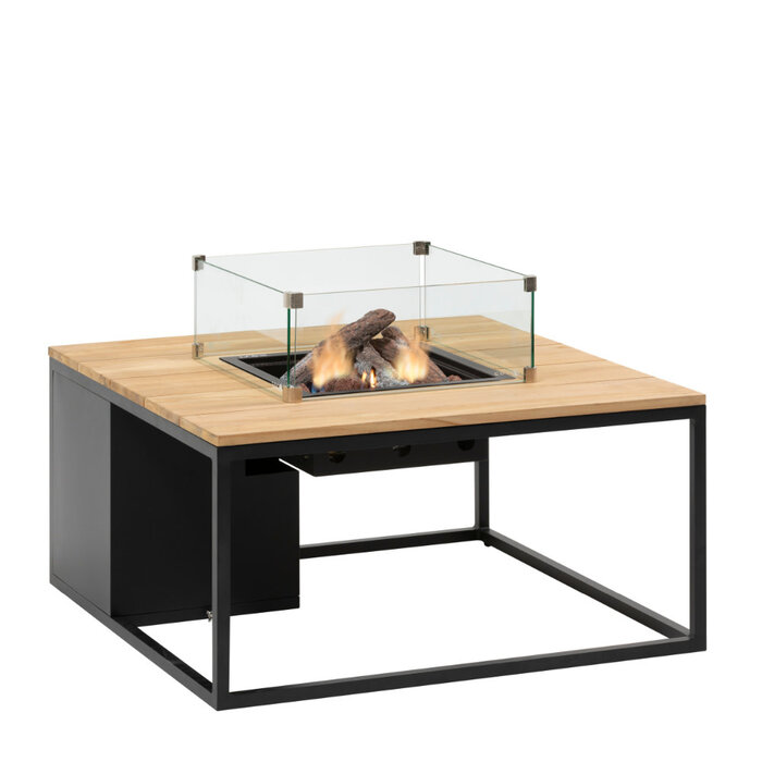 Cosi Cosiloft 100 black frame with teak top