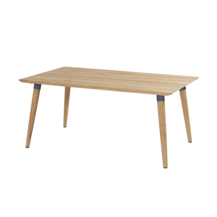 Hartman Hartman set 5-delig Sophie studio teak set met tafel 170x100cm D.GRIJS-TEAK