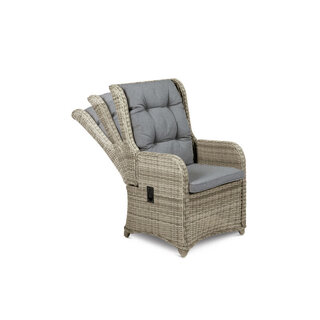 Tierra Outdoor Tierra Outdoor Doncaster Adjustable Dining Chair Weathered Grey
