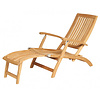 Traditional Teak  ALEXANDRA deckchair w.o. wheels