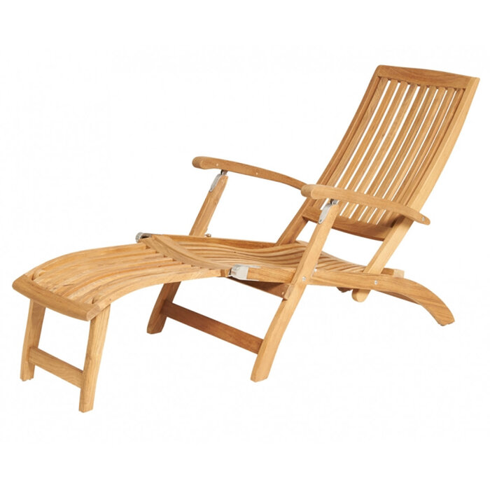 Traditional Teak Traditional Teak  ALEXANDRA deckchair w.o. wheels