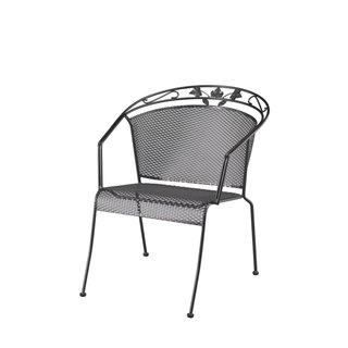 Engarden Kettler Toledo stacking armchair expanded metal