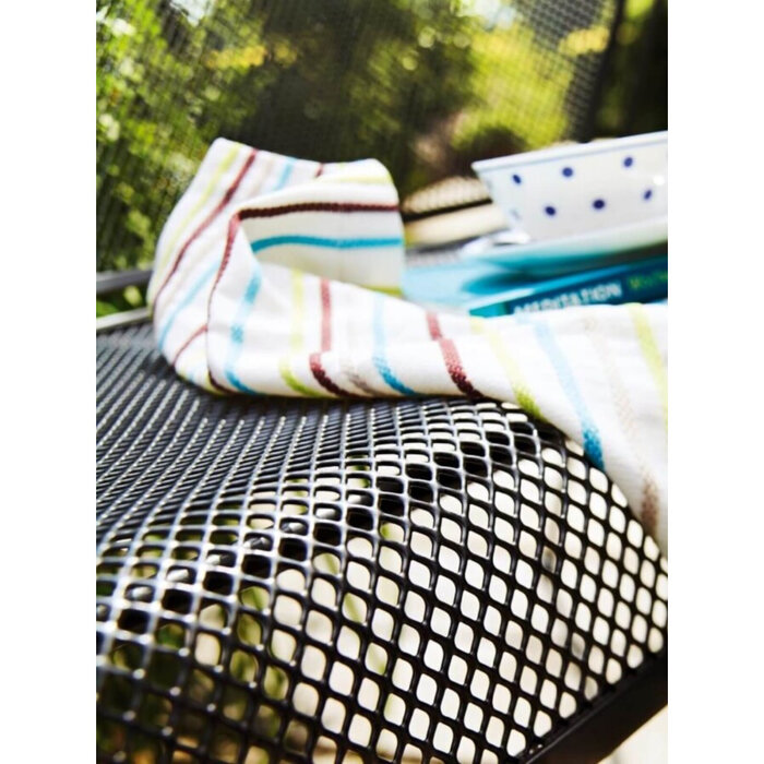 Engarden Kettler Toledo stacking armchair expanded metal