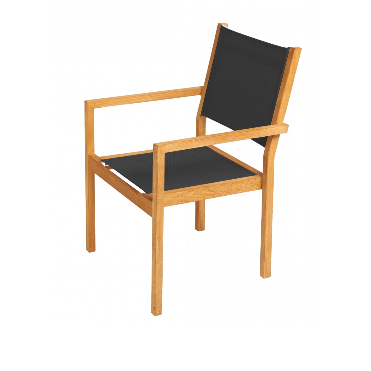 Traditional Teak Traditional Teak  KATE stacking chair teak with batyline