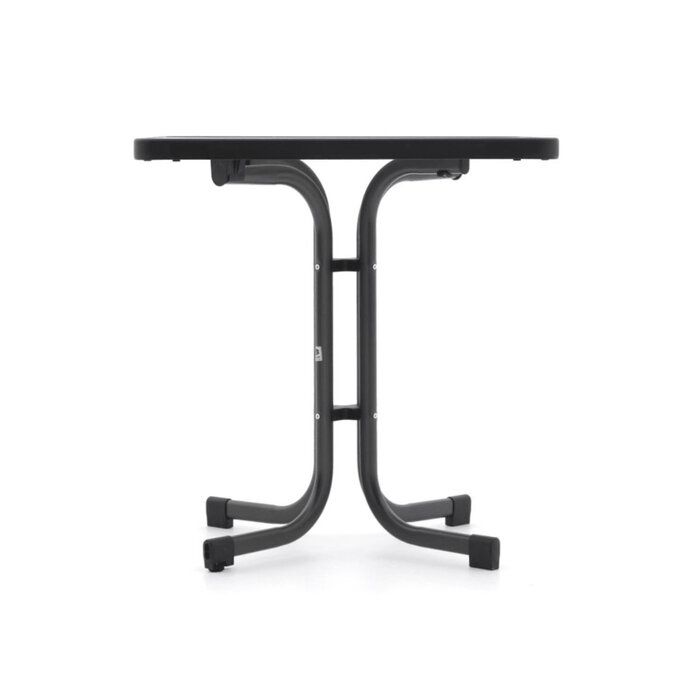 Sieger Sieger Boulevard folding table mecalit 70x70cm square, dark gray