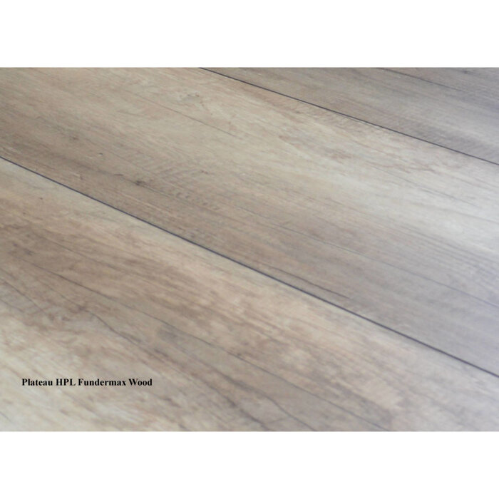 Proloisirs Proloisirs TAHAA extension table 180/240x90 anthracite frame with HPL woodlook slats