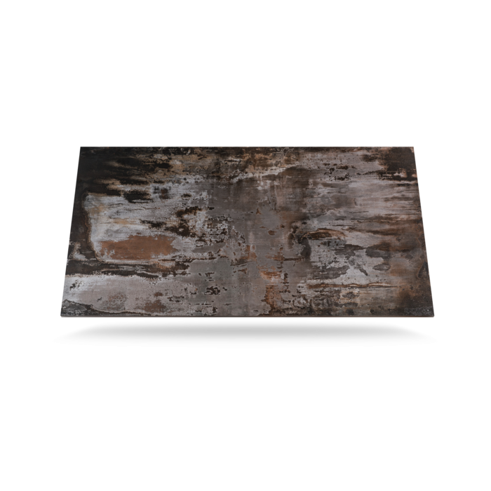 Proloisirs AGIRA Extension table 180/240x100 dark gray frame + dekton trilium slatss