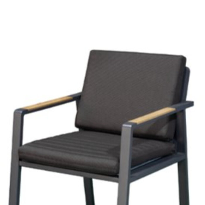 Higold Higold 7-delig NOFI BARset CHARCOAL - TEAK +kussens