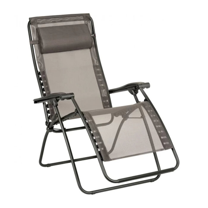 Lafuma Lafuma Relaxchair RSXA CLIP Batyline GRIJS met Graphite frame