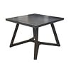 Proloisirs AGIRA tafel 100x100 dark gray frame + dekton trilium blad