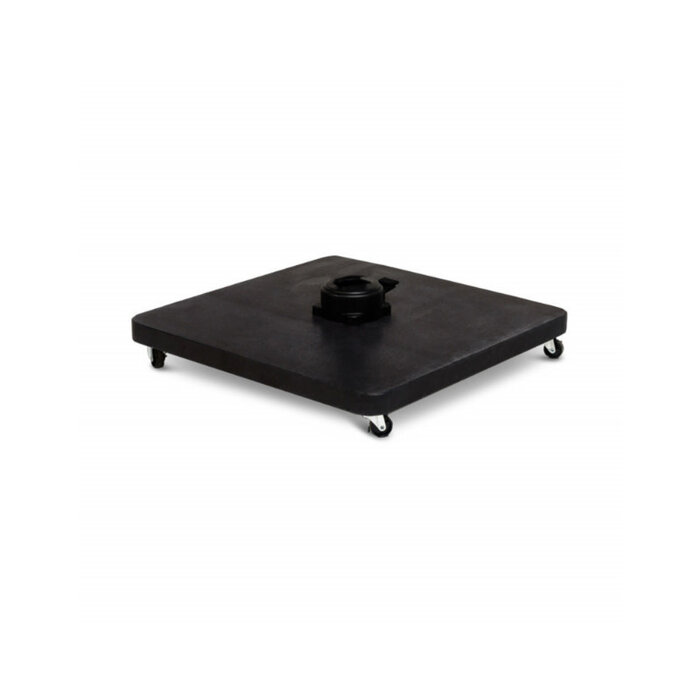 Platinum Platinum Zweefparasol SET Challenger T1 3x3 met 90KG VOET OP WIELEN en AFDEKHOES