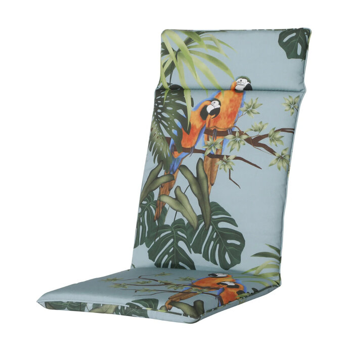 Madison Hoge rugkussen 123x50cm Riff Blue