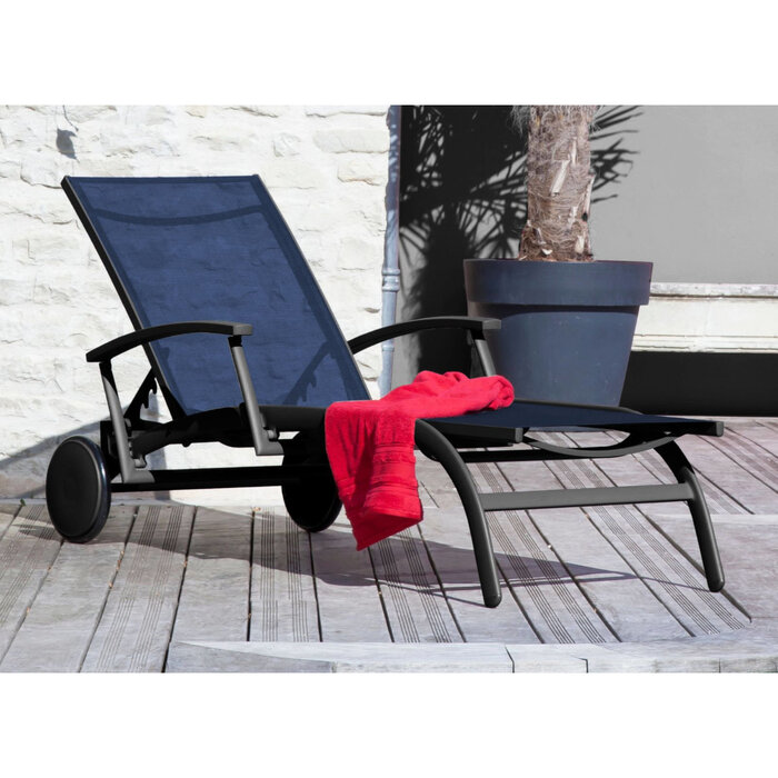 Oceo Elegance lounger antraciet, textileen graphite BBM