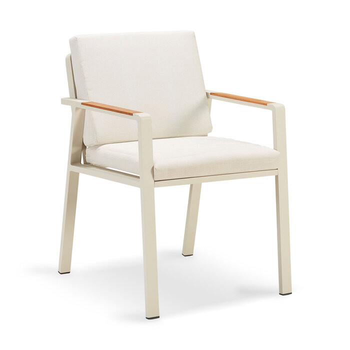 Higold Higold 7-delig NOFI diningset TAUPE +kussens