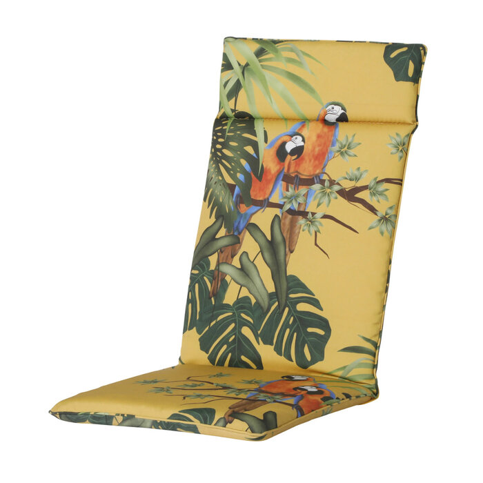 Madison Madison High back cushion 120x50cm Riff Yellow