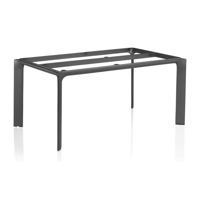 Kettler KETTLER tafel 160*95cm TEAK - brede lijst, DIAMOND poot antraciet