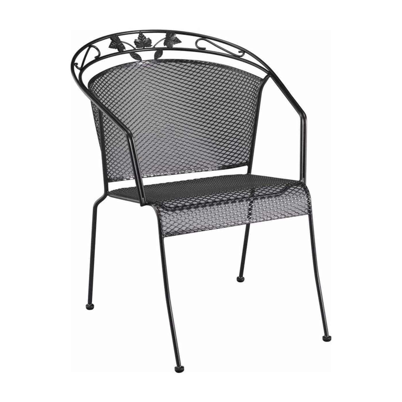 Engarden Siena Garden - 5-delig TOLEDO set met stapelfauteuil en tafel 105cm strekmetaal