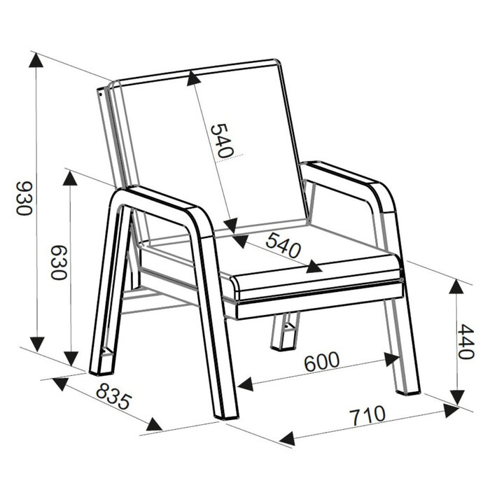 Hartman Hartman IBIZA Lounge Chair (L)