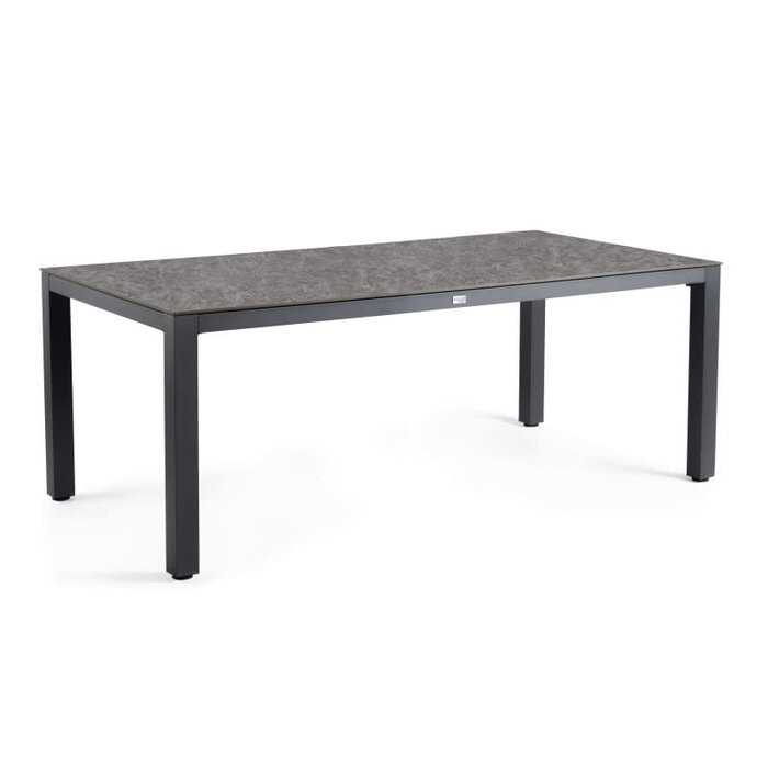 Tierra Outdoor Tierra Outdoor Briga Table DARK BASALT Charcoal Frame