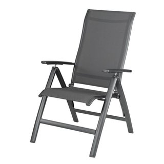 Kettler Kettler LEGATO CURVE recliner aluminum-textilene dark gray