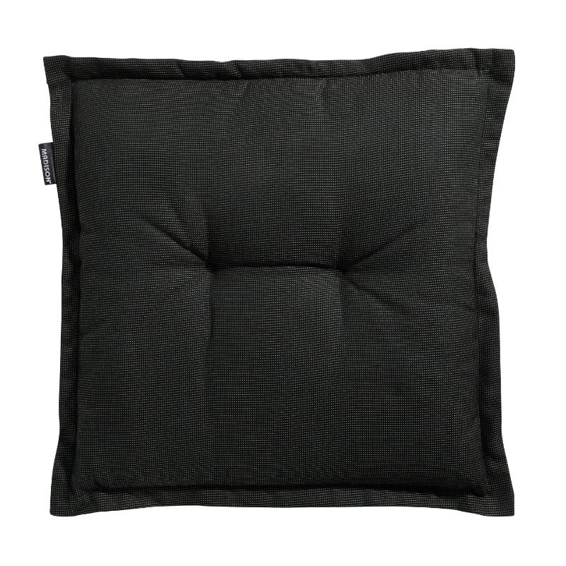 Madison Zitkussen universeel 50x50cm RIB BLACK seatF115