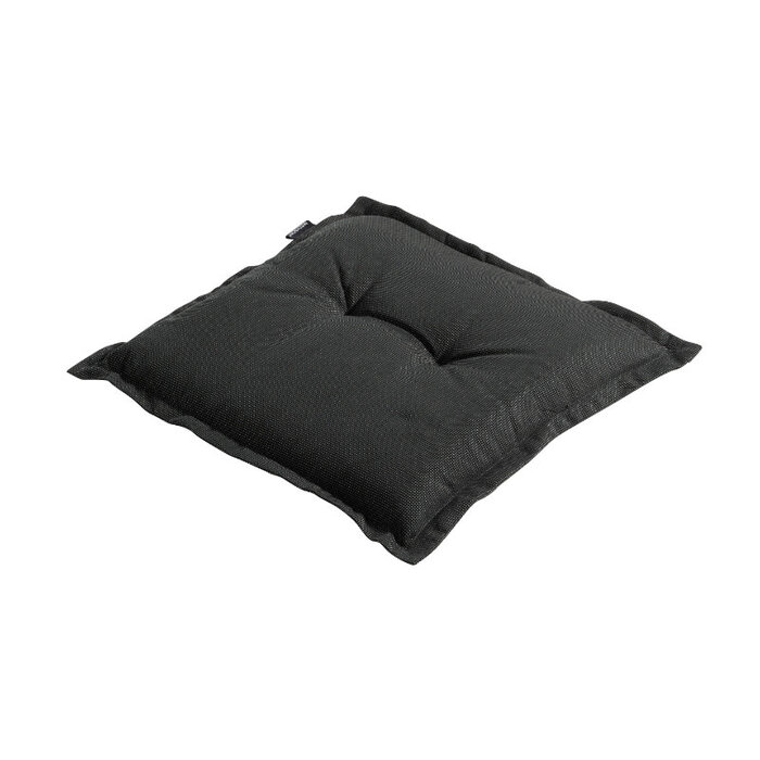 Madison Seat cushion universal 50x50cm RIB BLACK seatF115