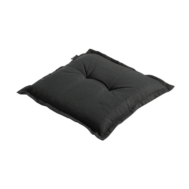 Madison Seat cushion universal 50x50cm RIB BLACK seatF115