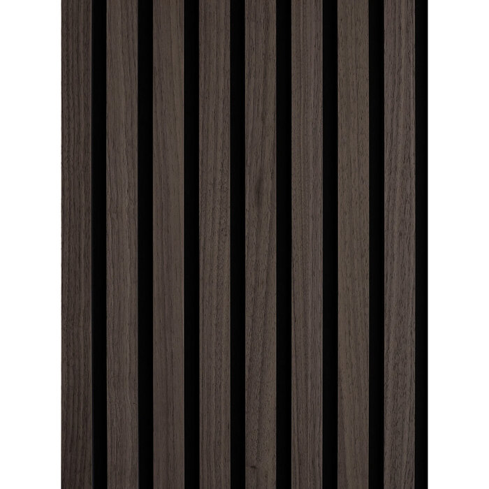 Hamilton Bay Outdoor Hamilton Bay Akoestisch wandpaneel - EBONY - 1 zijde fineer  - 2700x600mm