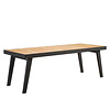 Higold NOFI / YORK dining table 220*90cm charcoal/teak